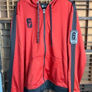 Red and Black Men's Jacket